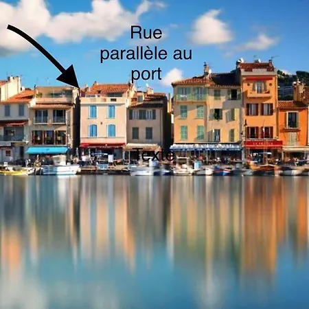 Appart Port Cassis Village Parking Exterior foto